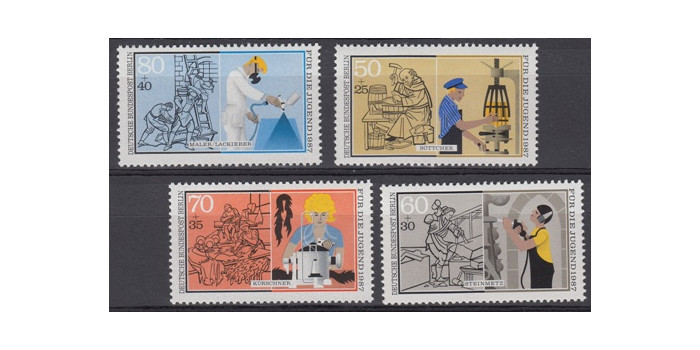 ALM. BERLIN - AÑO 1987 Nº 741/44 **