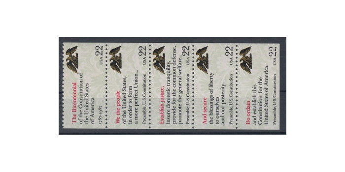 ESTADOS UNIDOS - AÑO 1987 - Nº1782/86 **