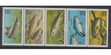 ESTADOS UNIDOS - AÑO 1988 - Nº1822/26 **