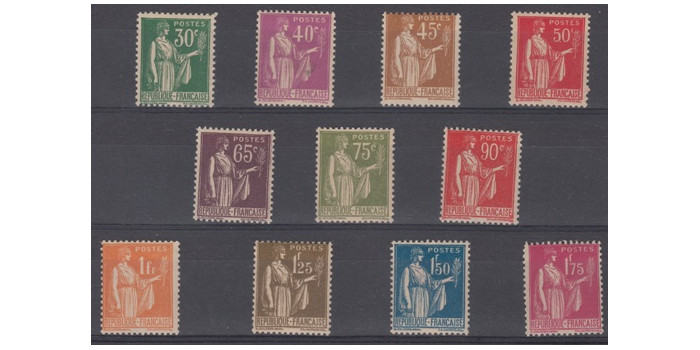 FRANCIA - AÑO 1932 - Nº 0280/89 ** 