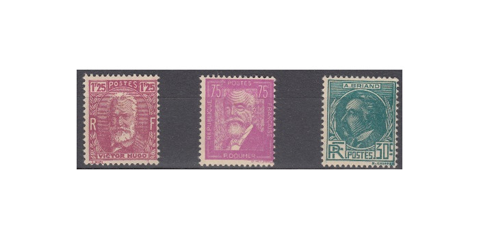 FRANCIA - AÑO 1933 - Nº 0291/93 ** 