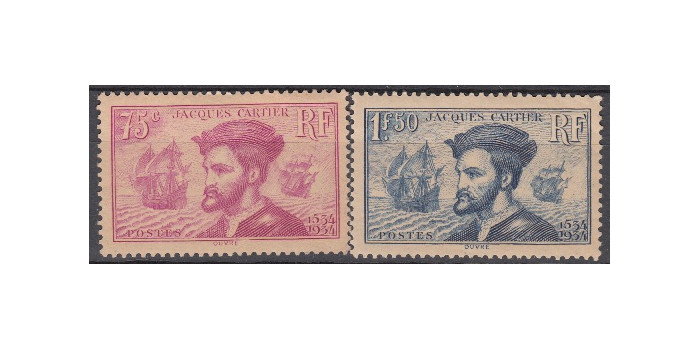 FRANCIA - AÑO 1934 - Nº 0296/97 ** 