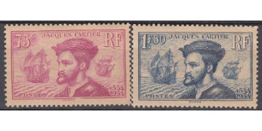 FRANCIA - AÑO 1934 - Nº 0296/97 ** 