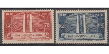 FRANCIA - AÑO 1936 - Nº 0316/17 * 