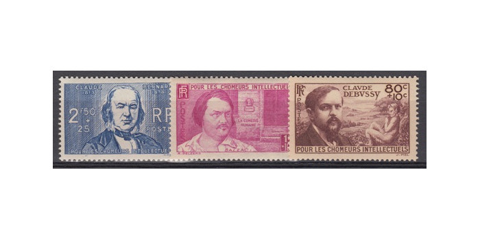 FRANCIA - AÑO 1940 - Nº 0462/64 **