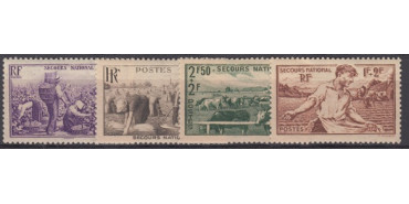 FRANCIA - AÑO 1940 - Nº 0466/69 **