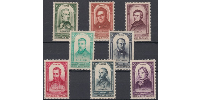 FRANCIA - AÑO 1948 - Nº 0795/802 **