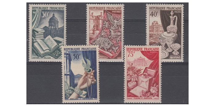 FRANCIA - AÑO 1954 - Nº0970/74 **