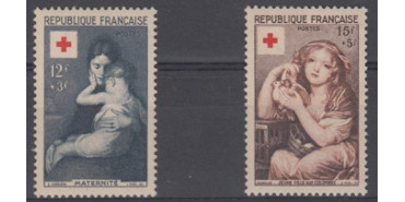 FRANCIA - AÑO 1954 - Nº1006/07 **