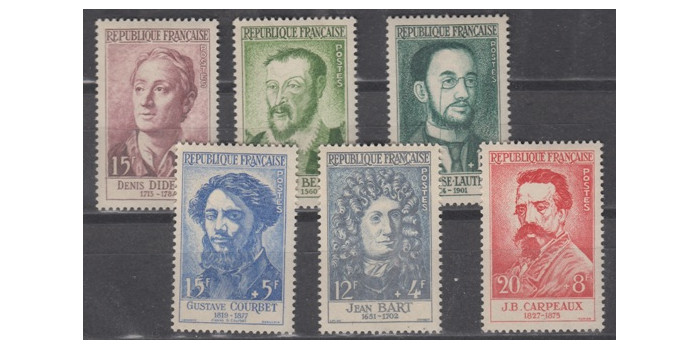 FRANCIA - AÑO 1958 - Nº1166/71 **