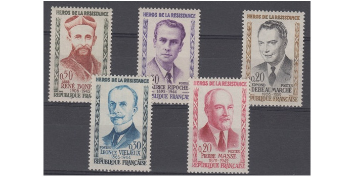 FRANCIA - AÑO 1960 - Nº1248/52 **