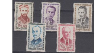 FRANCIA - AÑO 1960 - Nº1248/52 **