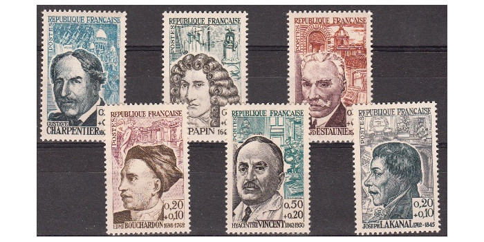 FRANCIA - AÑO 1962 - Nº1345/50 **