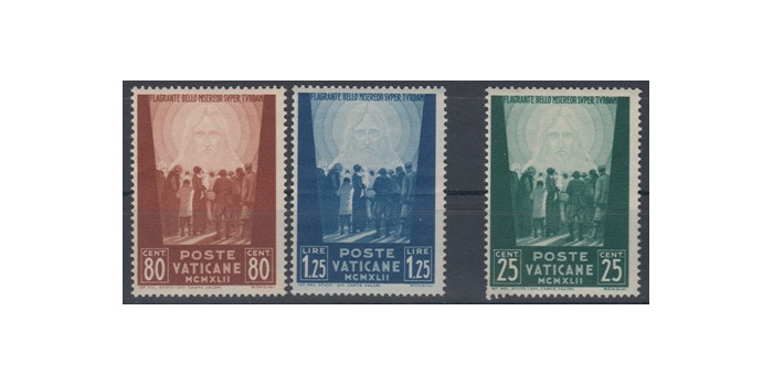 VATICANO - AÑO 1942 - Nº095/97 **
