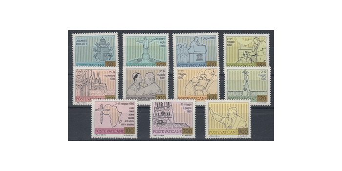 VATICANO - AÑO 1981 - Nº0715/25 **