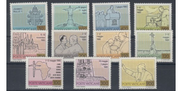 VATICANO - AÑO 1981 - Nº0715/25 **