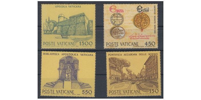 VATICANO - AÑO 1984 - Nº0751/54 **
