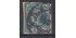 Edifil 0055 - 1 R.. 1860 azul, usado