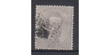 Edifil 0122 - 12 centimos 1872, used