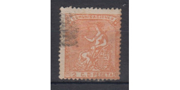 Edifil 0131 - 2 centimos 1873, used