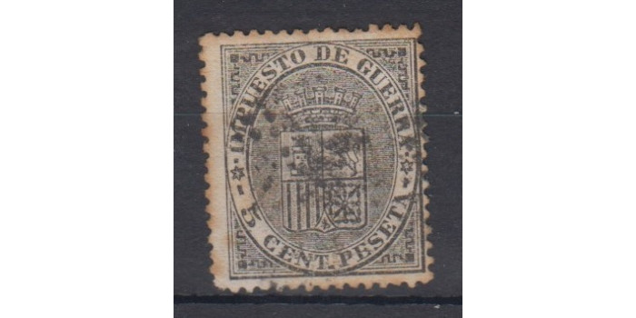 Edifil 0141 - 5 centimos 1874, used