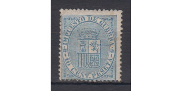 Edifil 0142 - 10 centimos 1874, nuevo con goma