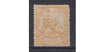 Edifil 0149 - 50 centimos 1874, unmounted mint / unwrapped