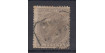 Edifil 0208 - 4 Pesetas 1879, gris . usado