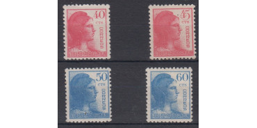 Edifil 0751/54 - 1938, NEW WITHOUT BINDINGS
