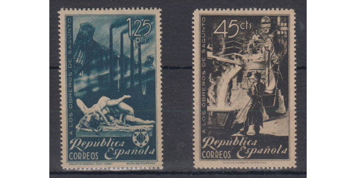 Edifil 0773/774 - 1938, NUEVO C0N CHARNELA