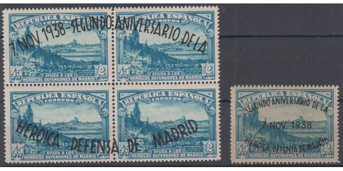 Edifil 0789/790 - 1938, NUEVO SIN CHARNELA