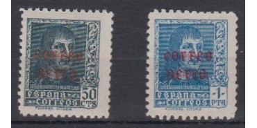 Edifil 0845/46 - 1938, NEW WITH STICKER