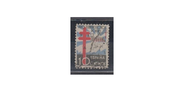 Edifil 0866 - 1938, USADO