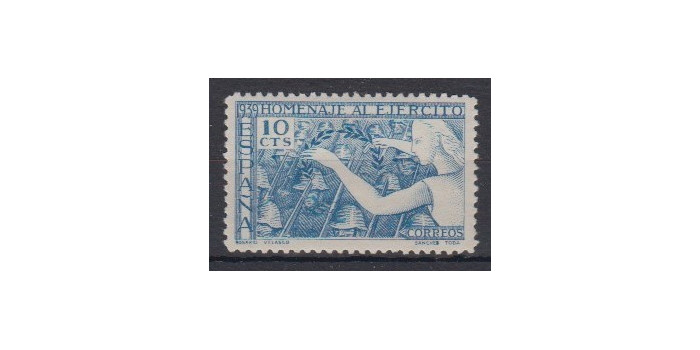 Edifil 0887 - 1939, NEW WITH STICKER