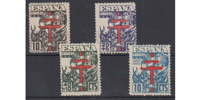 Edifil 0948/51- 1941, NEW WITHOUT BINDINGS