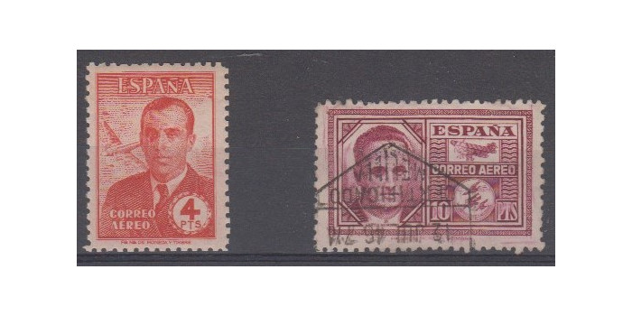 Edifil 0991/92 - 1945, USADO