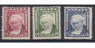Edifil 1005/07 - 1946, NEW WITH STICKER