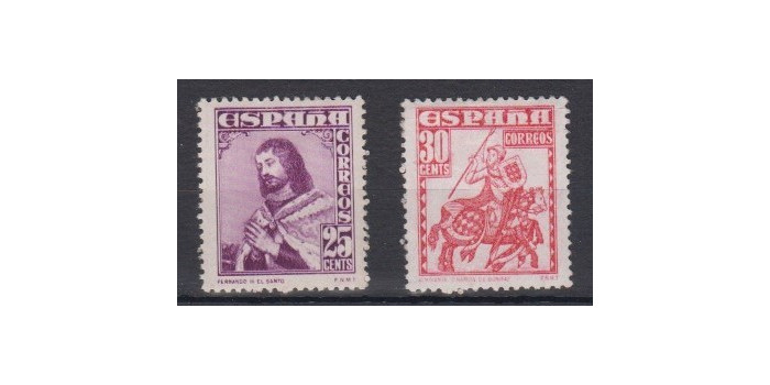 Edifil 1033/34 -1948 Edifil 1020/23 NUEVO C0N CHARNELA