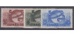 Edifil 1063/65 - 1949, NEW C0N CHARNEL