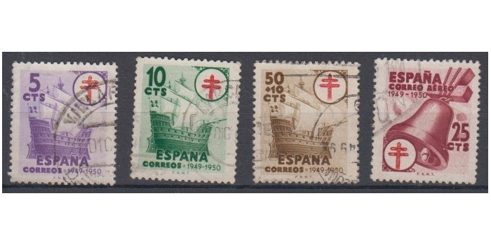 Edifil 1066/69 - 1949, USADO
