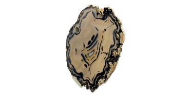 MC002.- AGATE GEODE. 23cm slab