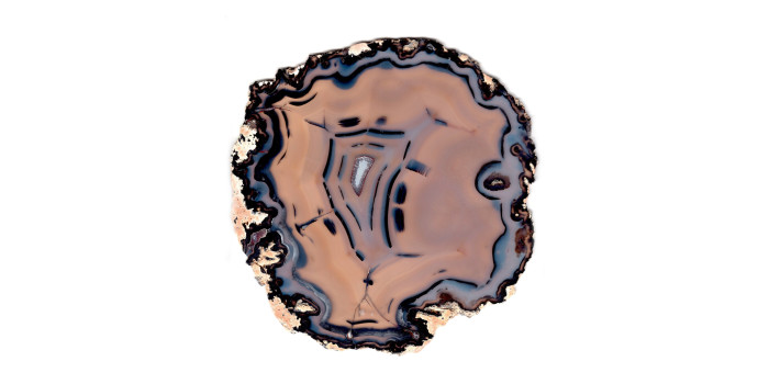 MC002.- AGATE GEODE. 23cm slab