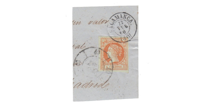 4 Cuartos1860 - Rueda de carreta Nº40 - Salamanca