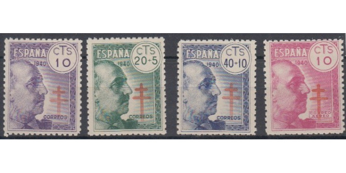 Edifil 0936/39 - 1940, NUEVO CON CHARNELA
