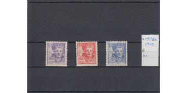Nº0954/56 - 1942, NUEVO SIN CHARNELA