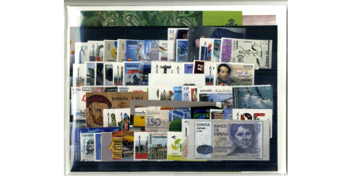 STAMPS SPAIN YEAR 2018