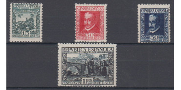 Edifil 0690/693 - 1935. NEW WITH HINGE