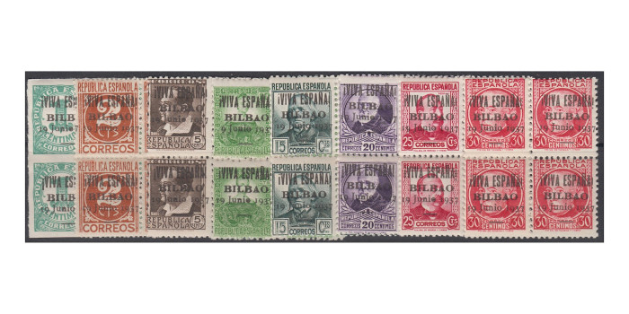 BILBAO - Nº 01/08 * * serie completa en bloque de 4