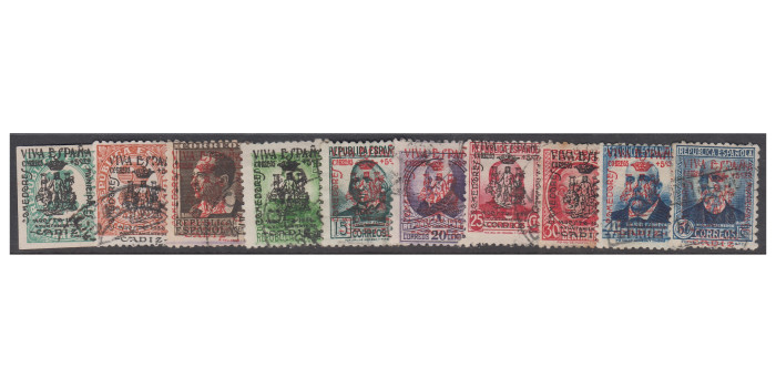 CADIZ - Nº 01/10. SERIE COMPLETA EN USADO