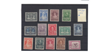 Nº0325/38  SERIE EN NUEVO CON CHARNELA